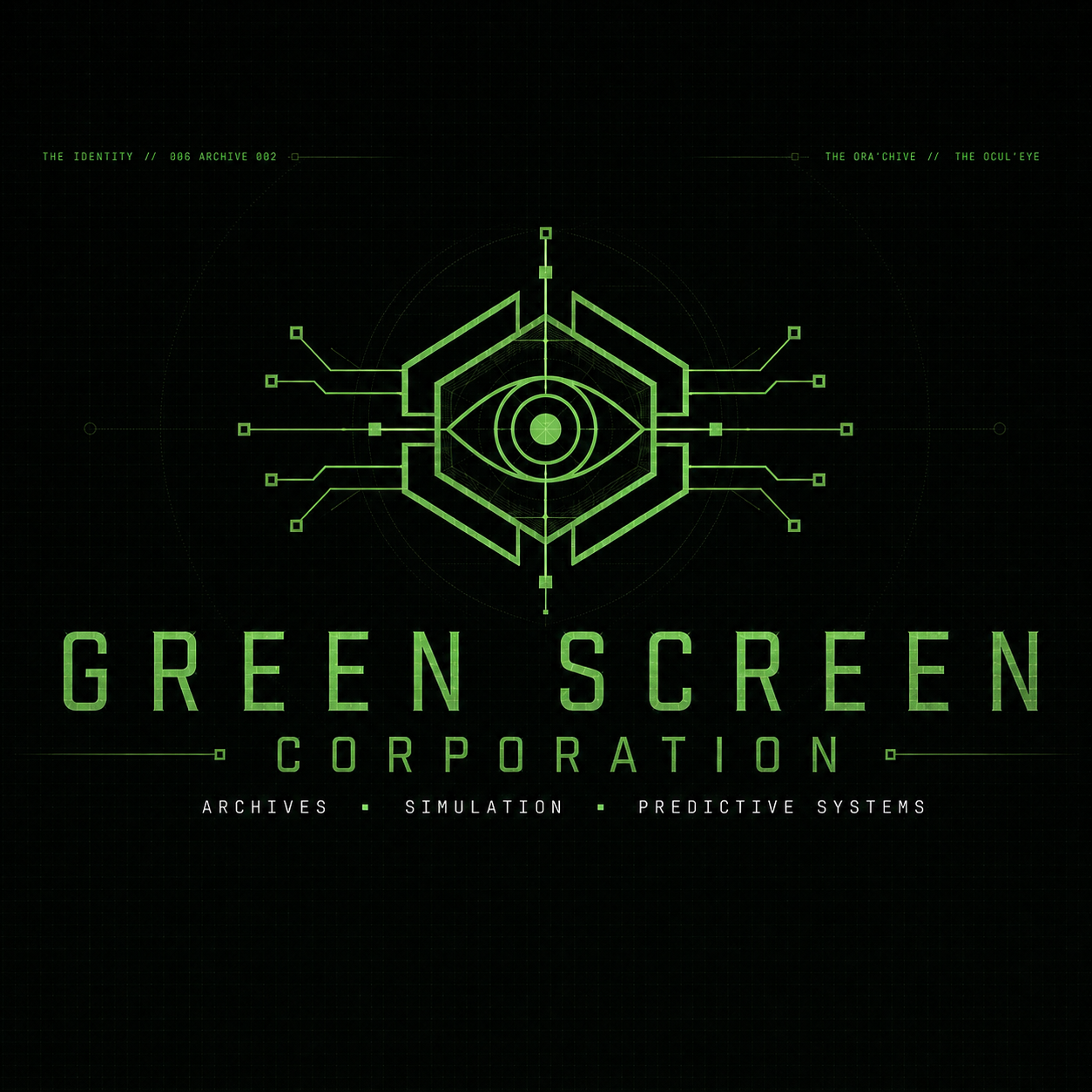 Green Screen Corporation historical logo